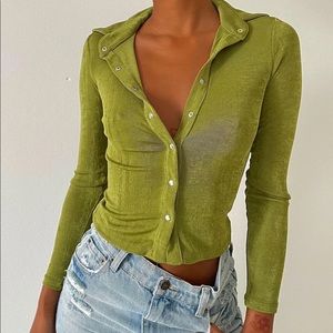 Princess Polly Elody Long Sleeve Top US Size 4